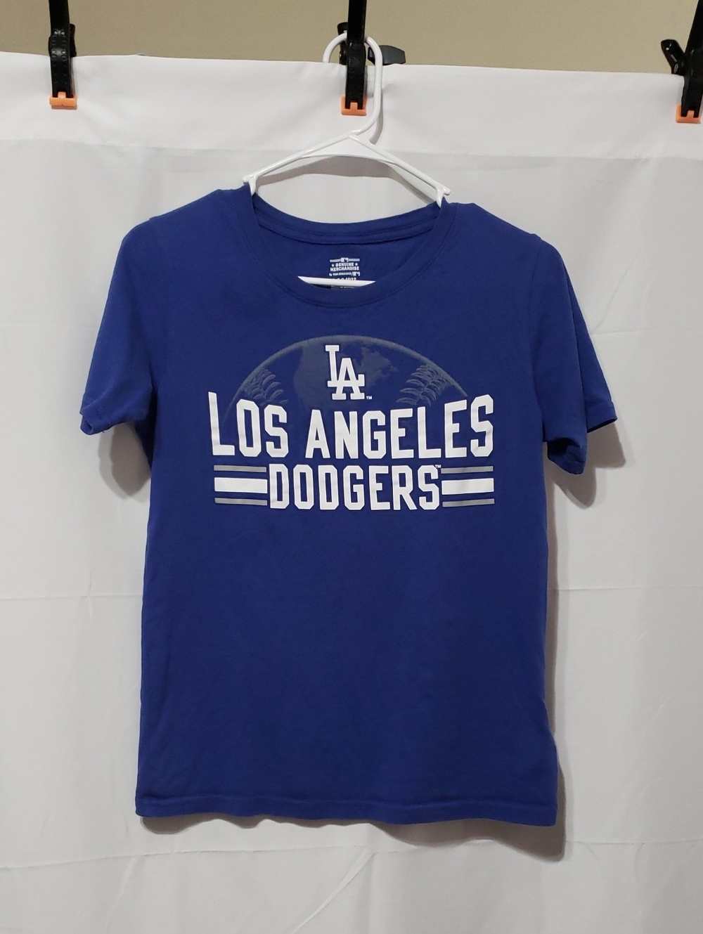 Los Angeles Dodgers Royal Blue Crew-Neck Graphic T-Shirt.